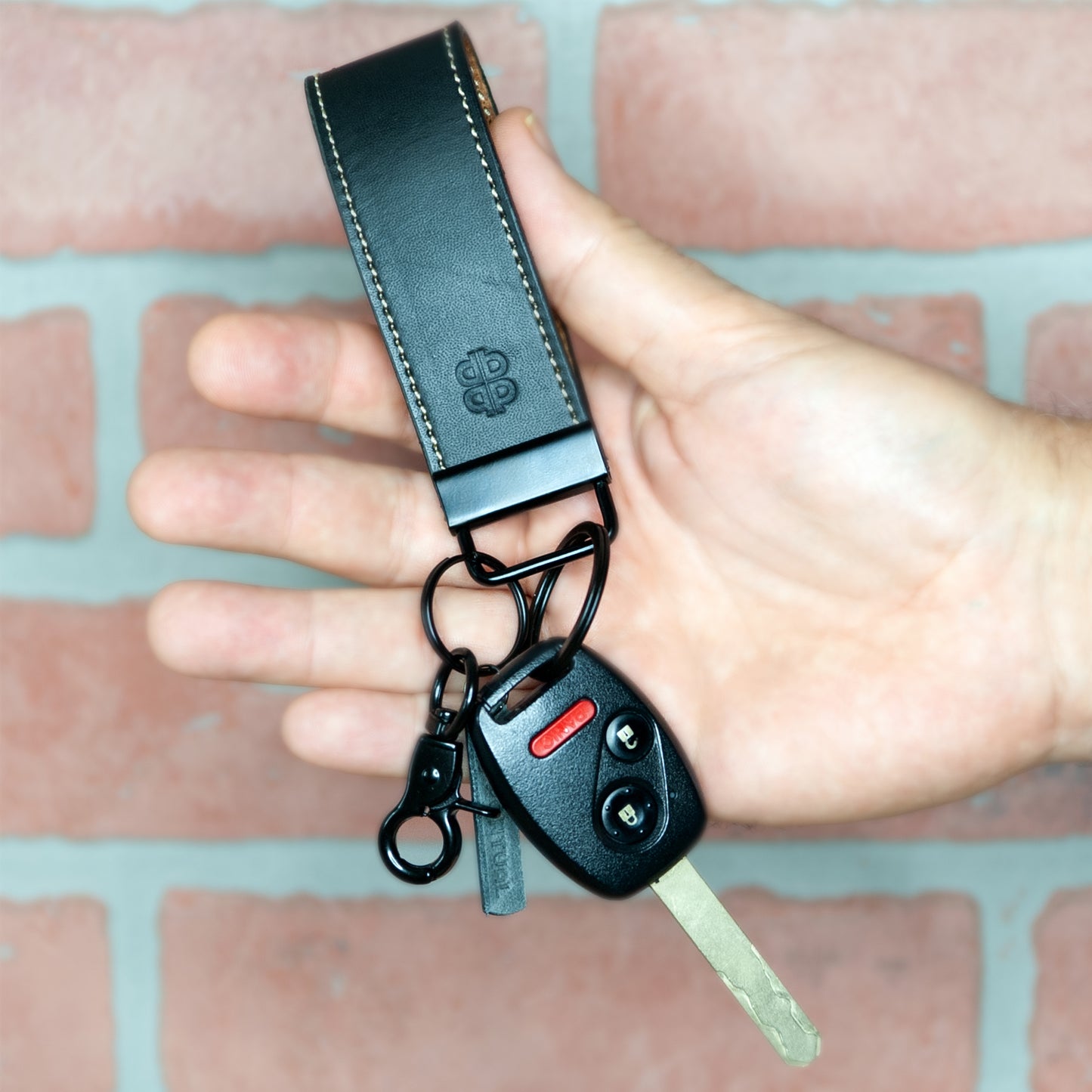 Pontual Handmade keychain - PKC-0K1 Black