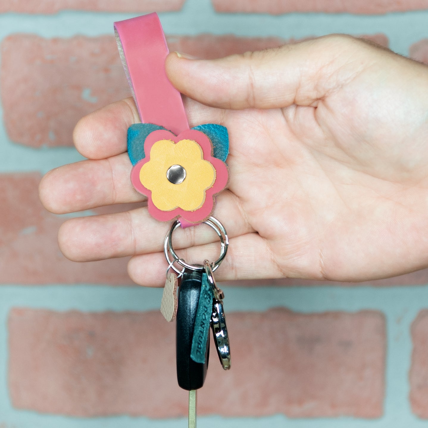 Pontual Handmade keychain - PKC-0K24 Flower 2