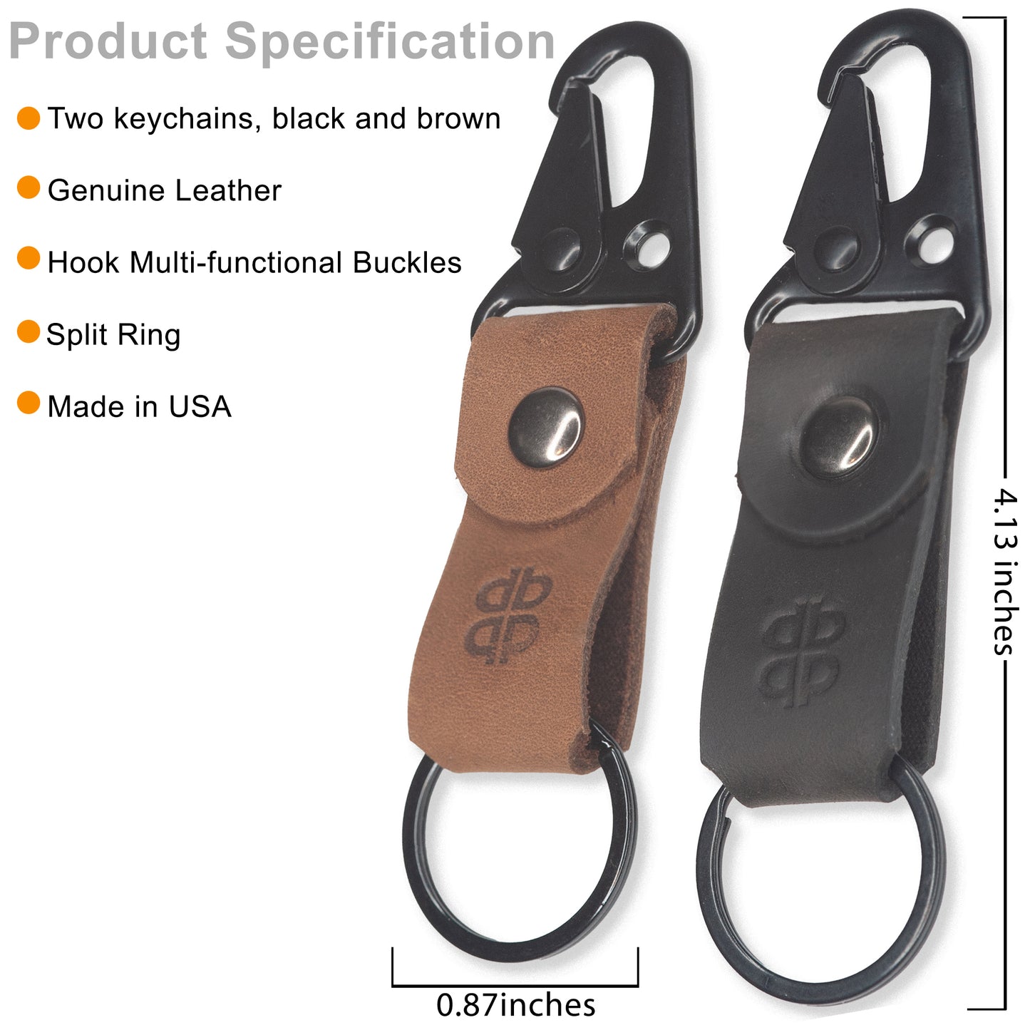 Pontual Handmade keychain - SM01(two units)