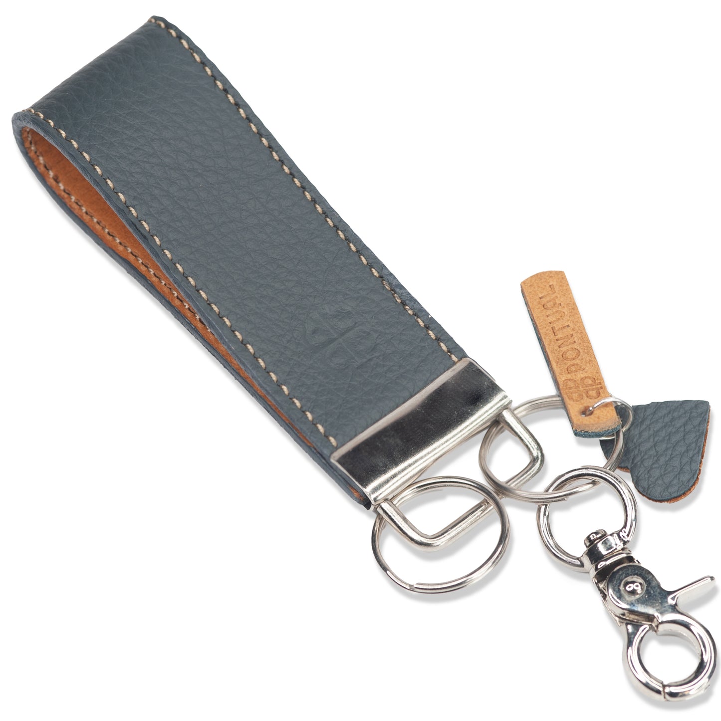 Pontual Handmade keychain - PKC-0K1 Gray