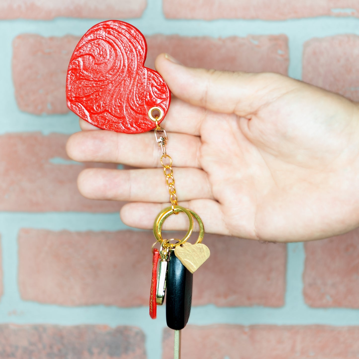 Pontual Handmade keychain - PKC-0K12 -Heart